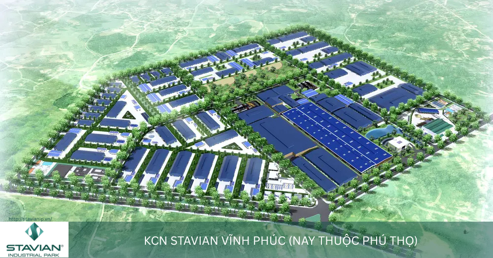 KCN Stavian Vĩnh Phúc (nay thuộc Phú Thọ)