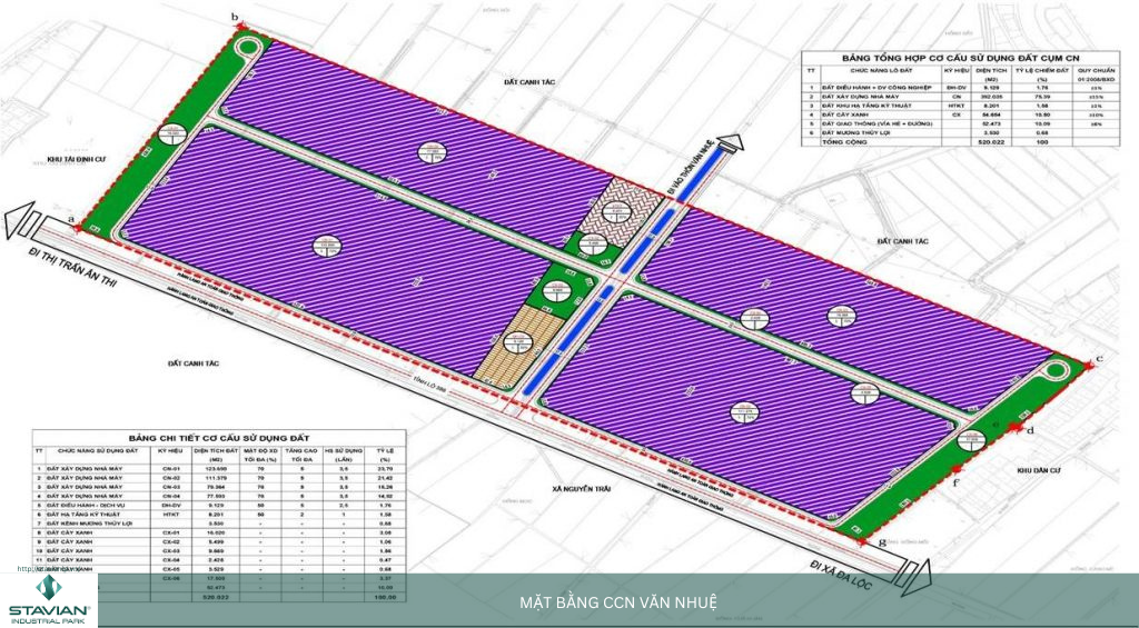 MẶT BẰNG CCN VĂN NHUỆ