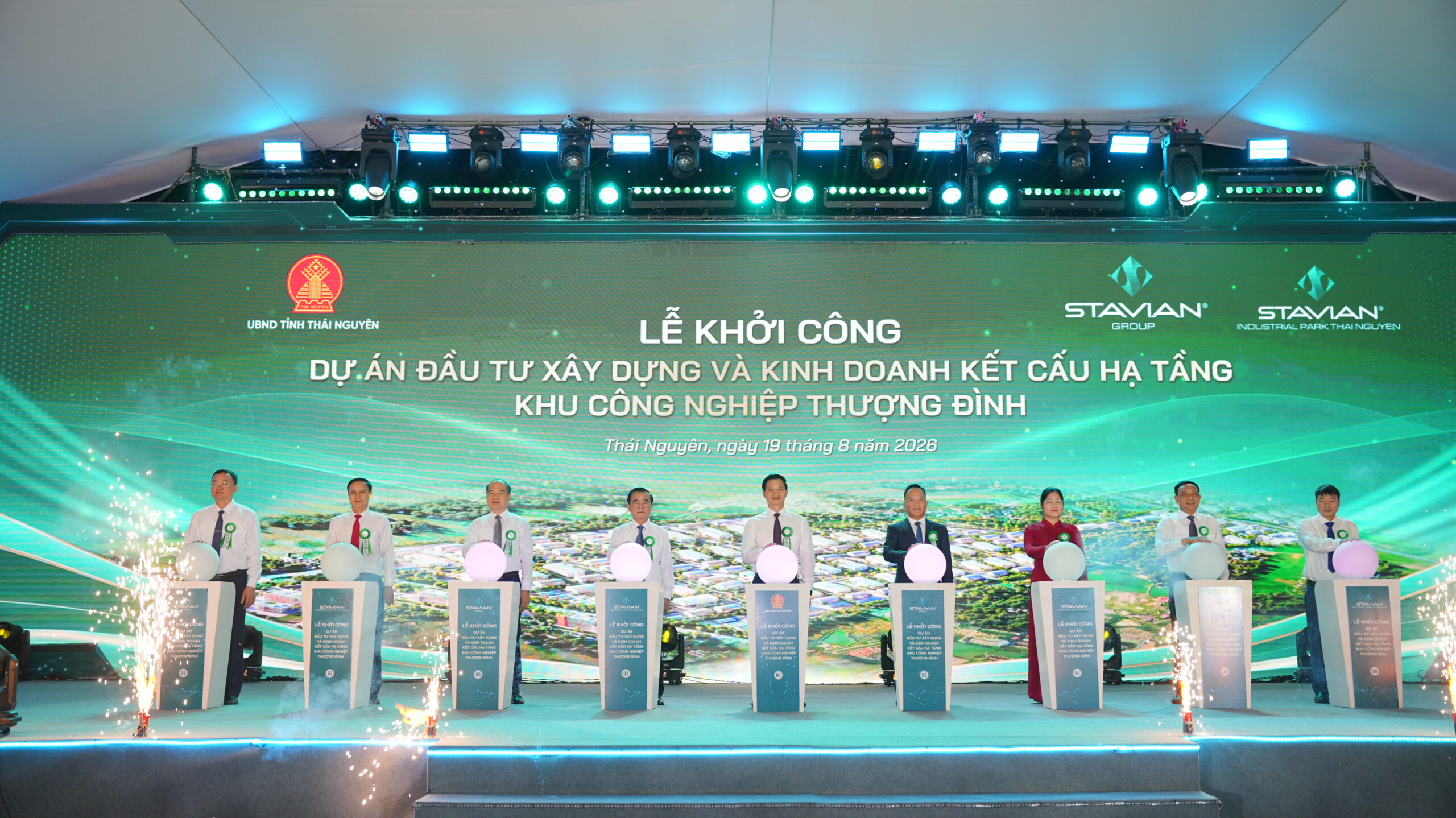 STAVIAN INDUSTRIAL PARK KHỞI CÔNG DỰ ÁN ĐẦU TƯ XÂY DỰNG VÀ KINH DOANH KẾT CẤU HẠ TẦNG KHU CÔNG NGHIỆP THƯỢNG ĐÌNH, TỈNH THÁI NGUYÊN 6 The groundbreaking ceremony for the Thuong Dinh Industrial Park Infrastructure Investment Construction and Business Project 1 scaled STAVIAN INDUSTRIAL PARK KHỞI CÔNG DỰ ÁN ĐẦU TƯ XÂY DỰNG VÀ KINH DOANH KẾT CẤU HẠ TẦNG KHU CÔNG NGHIỆP THƯỢNG ĐÌNH, TỈNH THÁI NGUYÊN