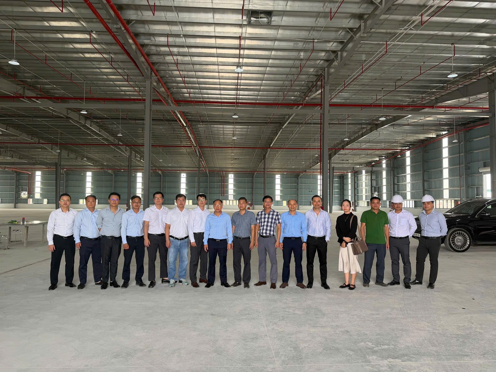 12312312 Stavian Industrial Park tổ chức Lễ nhập trạch Nhà điều hành Cụm công nghiệp Quán Đỏ, Ban lãnh đạo Tập đoàn thăm quan các dự án