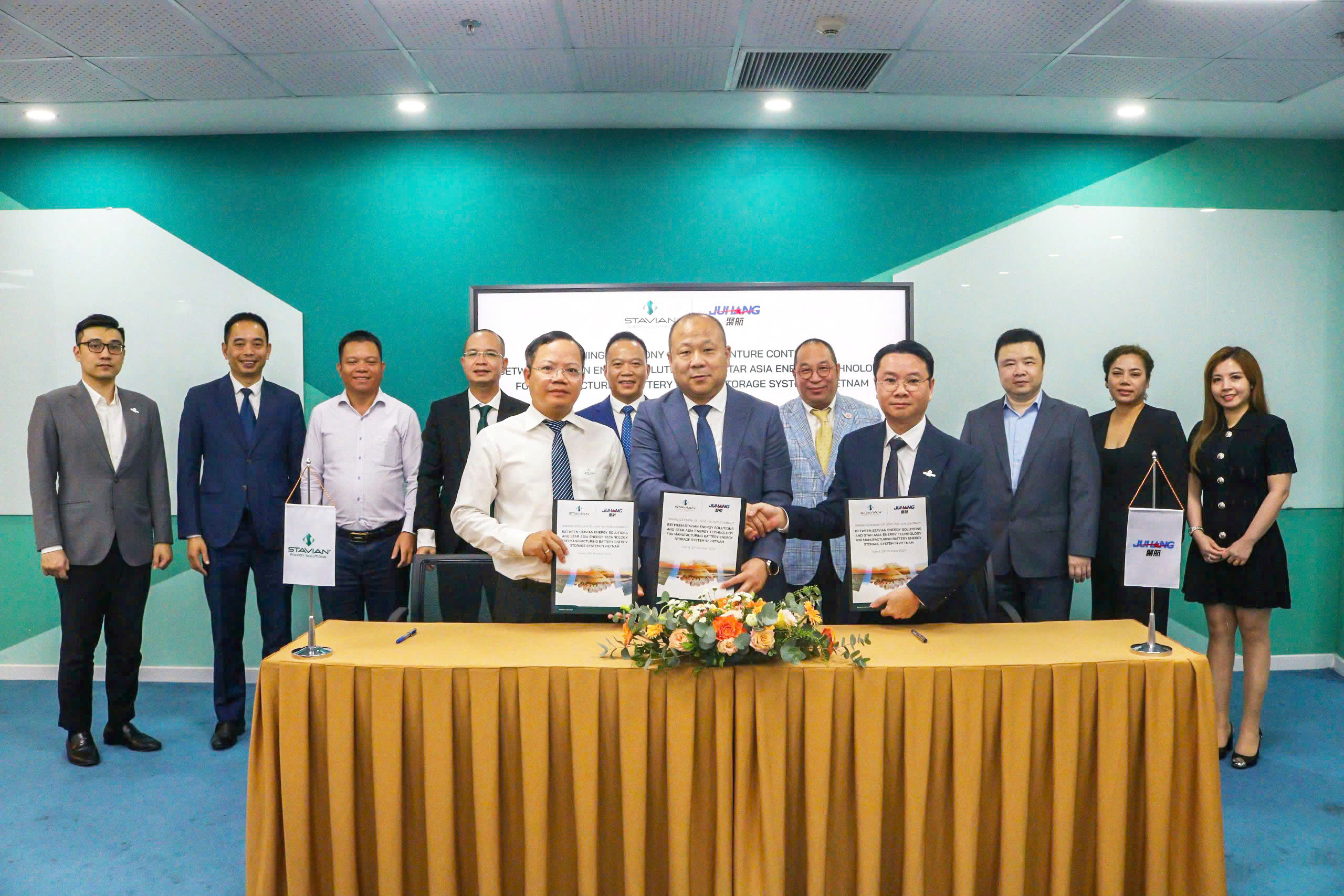 Tập đoàn Stavian đón đầu xu thế Năng lượng xanh đầu tư sản xuất Hệ thống Lưu trữ Năng lượng (BESS) tại Việt Nam